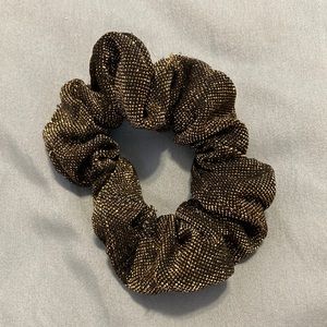 glitter scrunchies